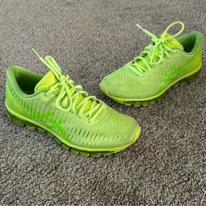 Asics Shoe Womens 9.5 Quantum 360 Running Walking Jogging Athletic T5J6N Neon